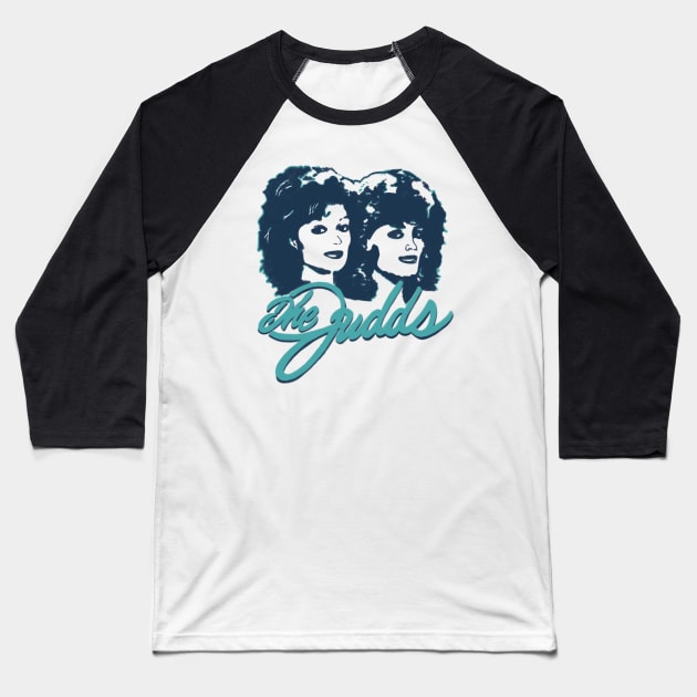 The Judds Mother and Daughter Baseball T-Shirt by Azalmawah